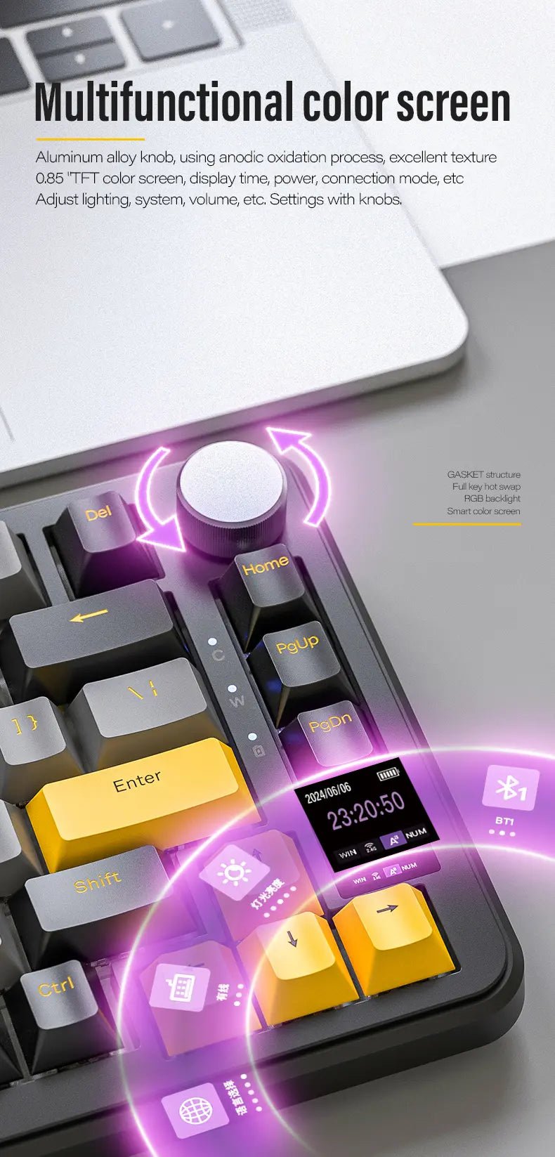 X85PRO Mechanical Keyboard (2.4Ghz Wireless)