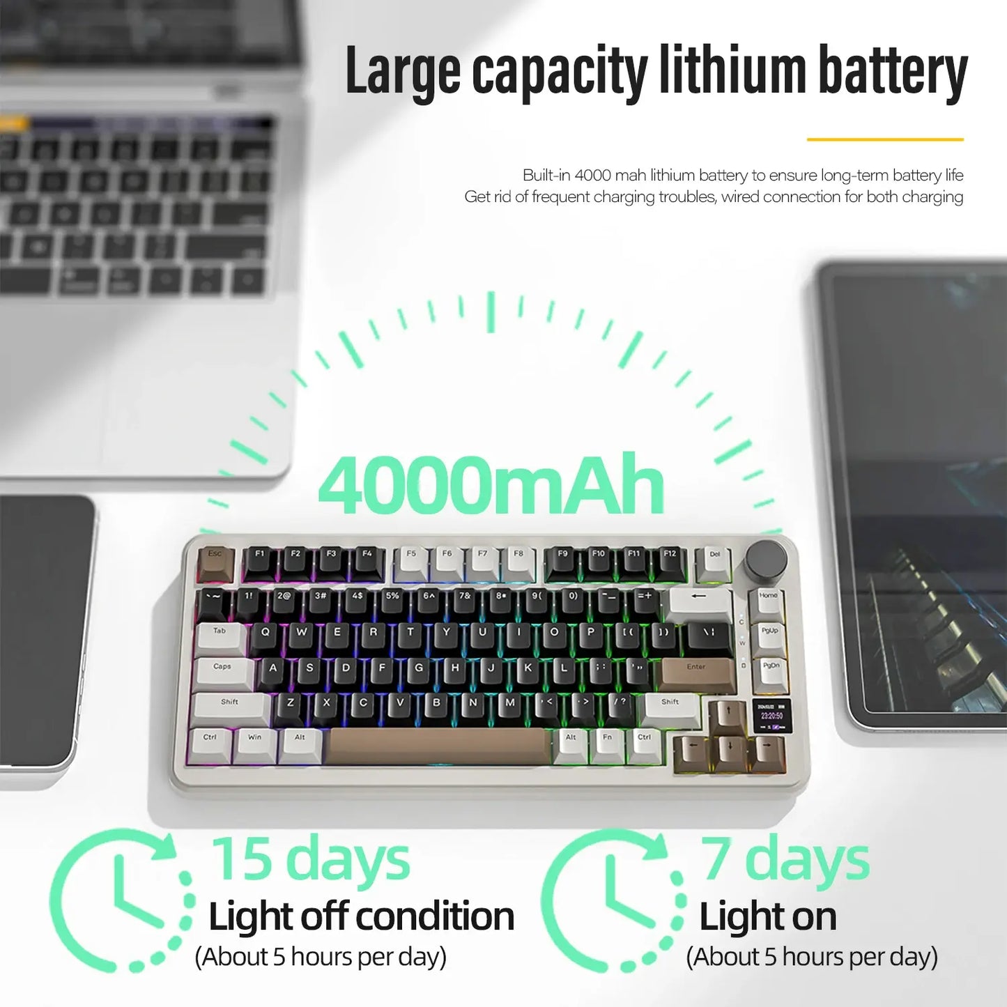 X85PRO Mechanical Keyboard (2.4Ghz Wireless)