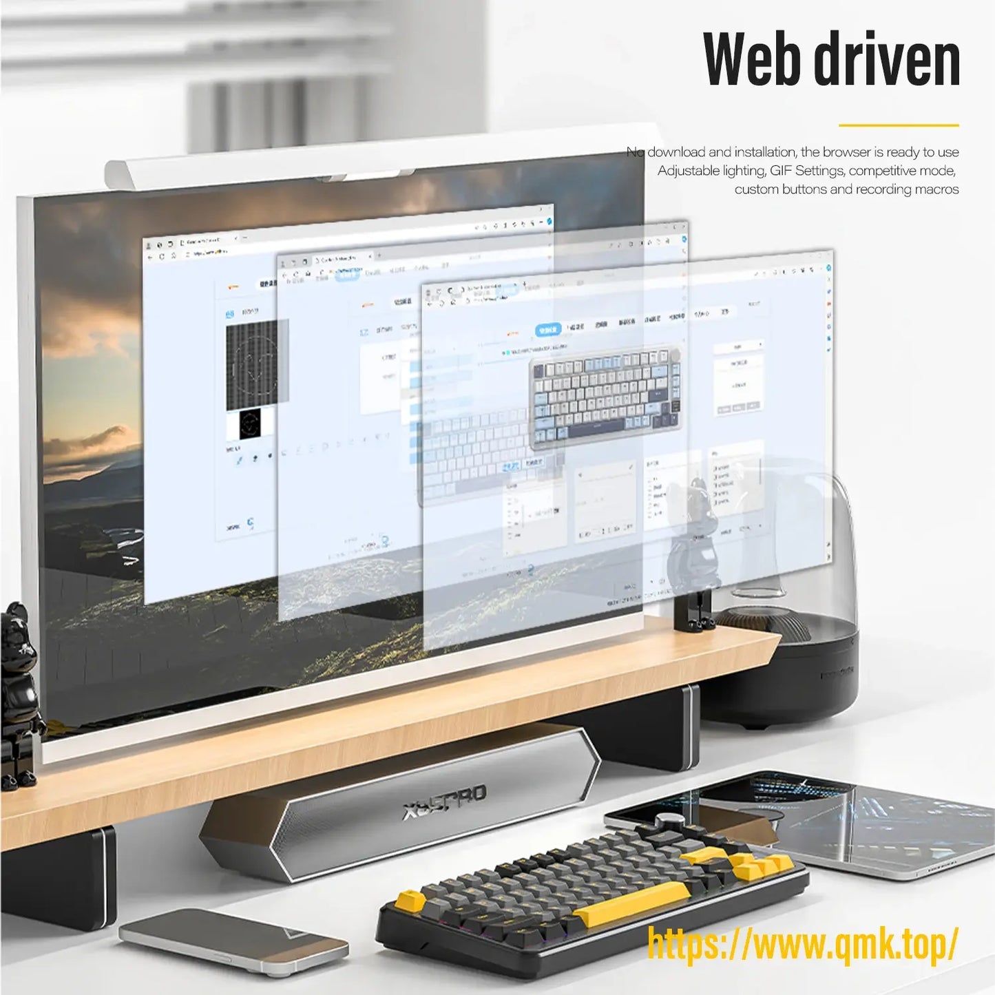 X85PRO Mechanical Keyboard (2.4Ghz Wireless)