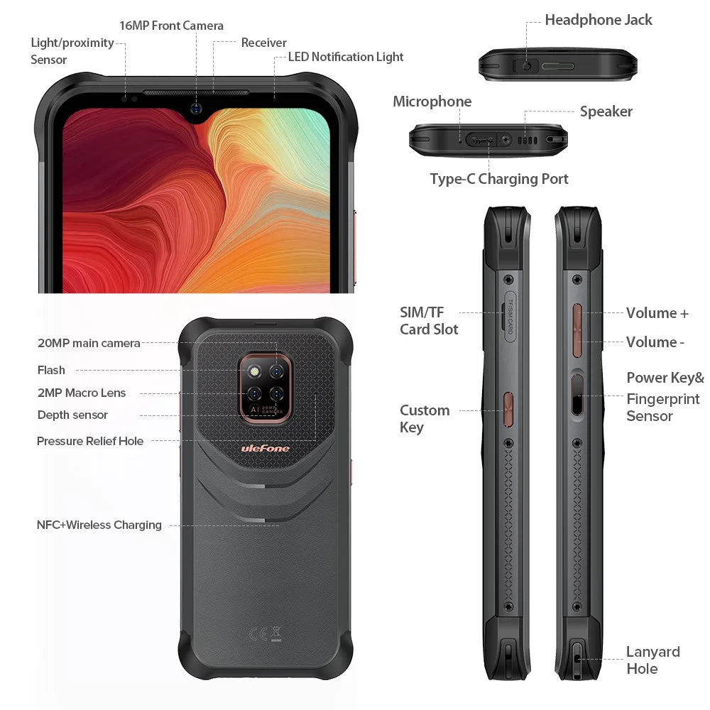 Armor 14 Smartphone (4GB RAM)
