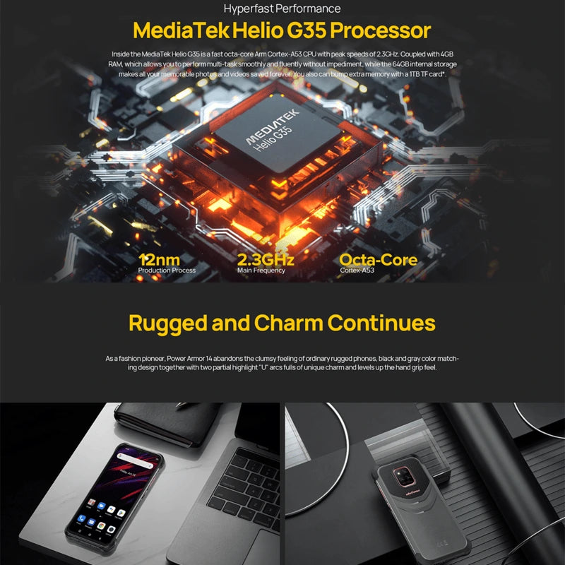 Armor 14 Smartphone (4GB RAM)