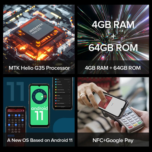 Teléfono inteligente Armor 14 (4 GB de RAM)