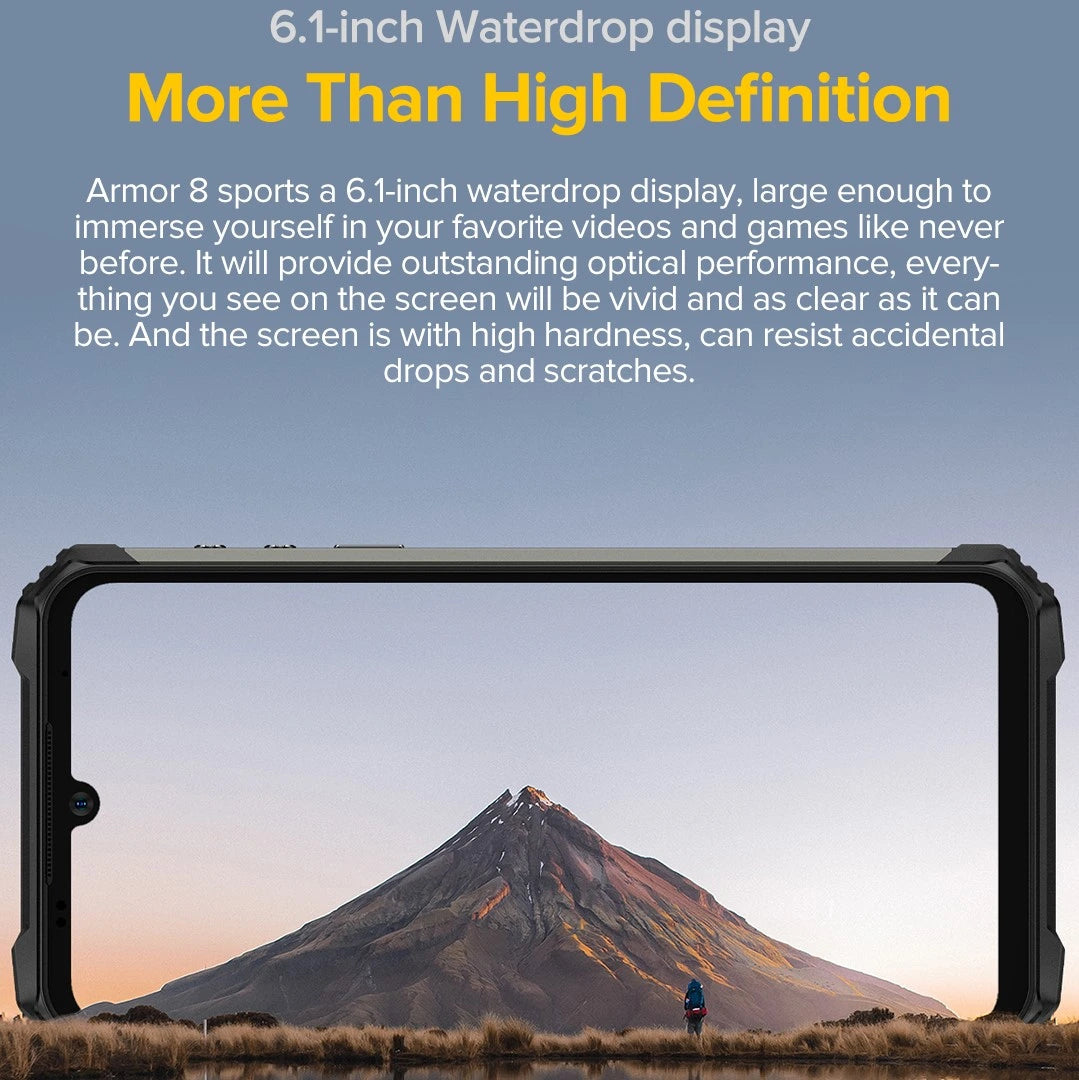 Teléfono inteligente Armor 8 (4 GB de RAM)