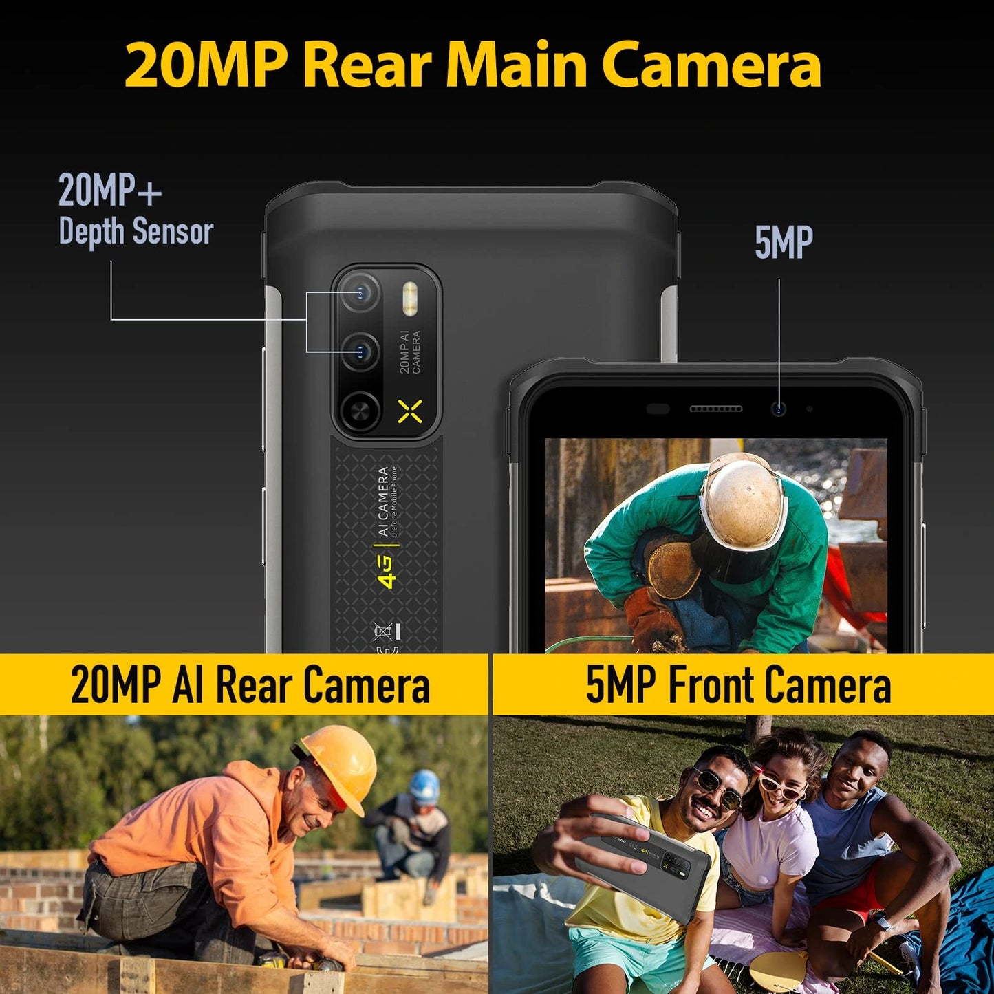 Teléfono inteligente Armor X10 Pro (4 GB de RAM)
