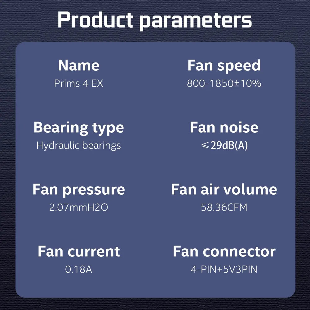 Prism 4 EX Fan (120mm)
