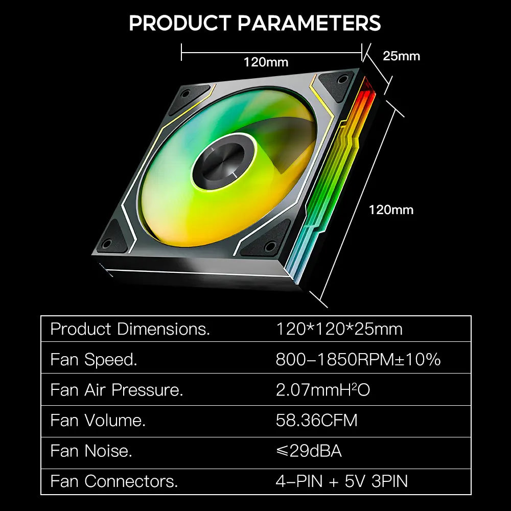 StarTrail XG120 Fan (120mm)