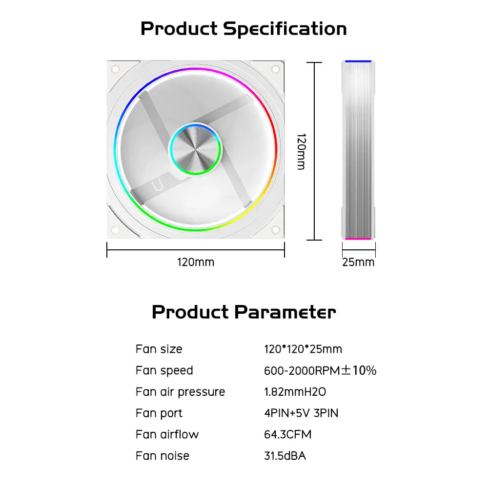 Transwarp 12 Fan (120mm)