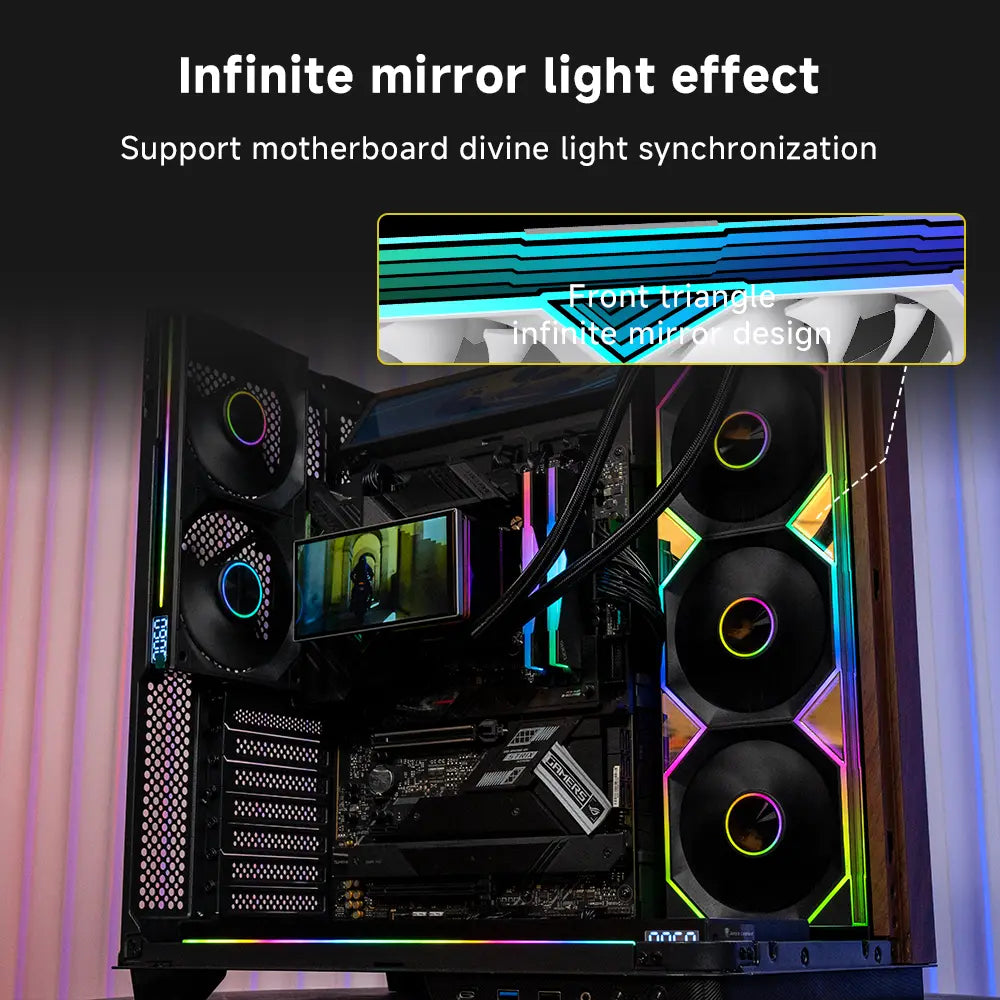 Water Cooler Pro Flow 240 LCD (240mm)