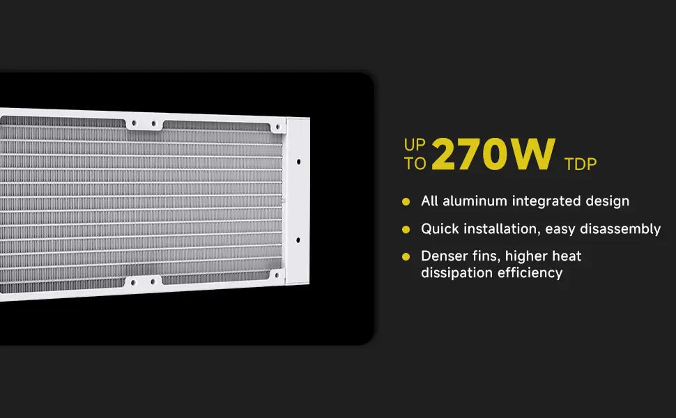 Water Cooler Pro Flow 240 LCD (240mm)