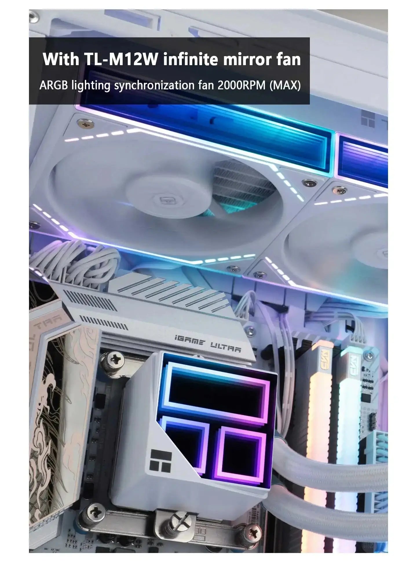 Watercooler Frozen Infinity 240 White