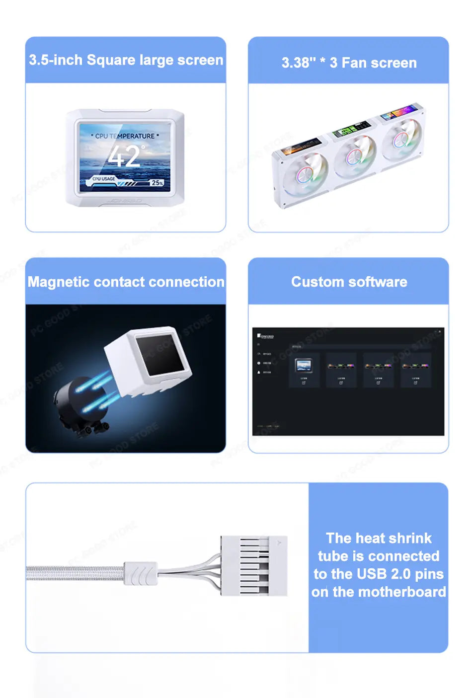 Watercooler TF3-360SC LCD (360mm)