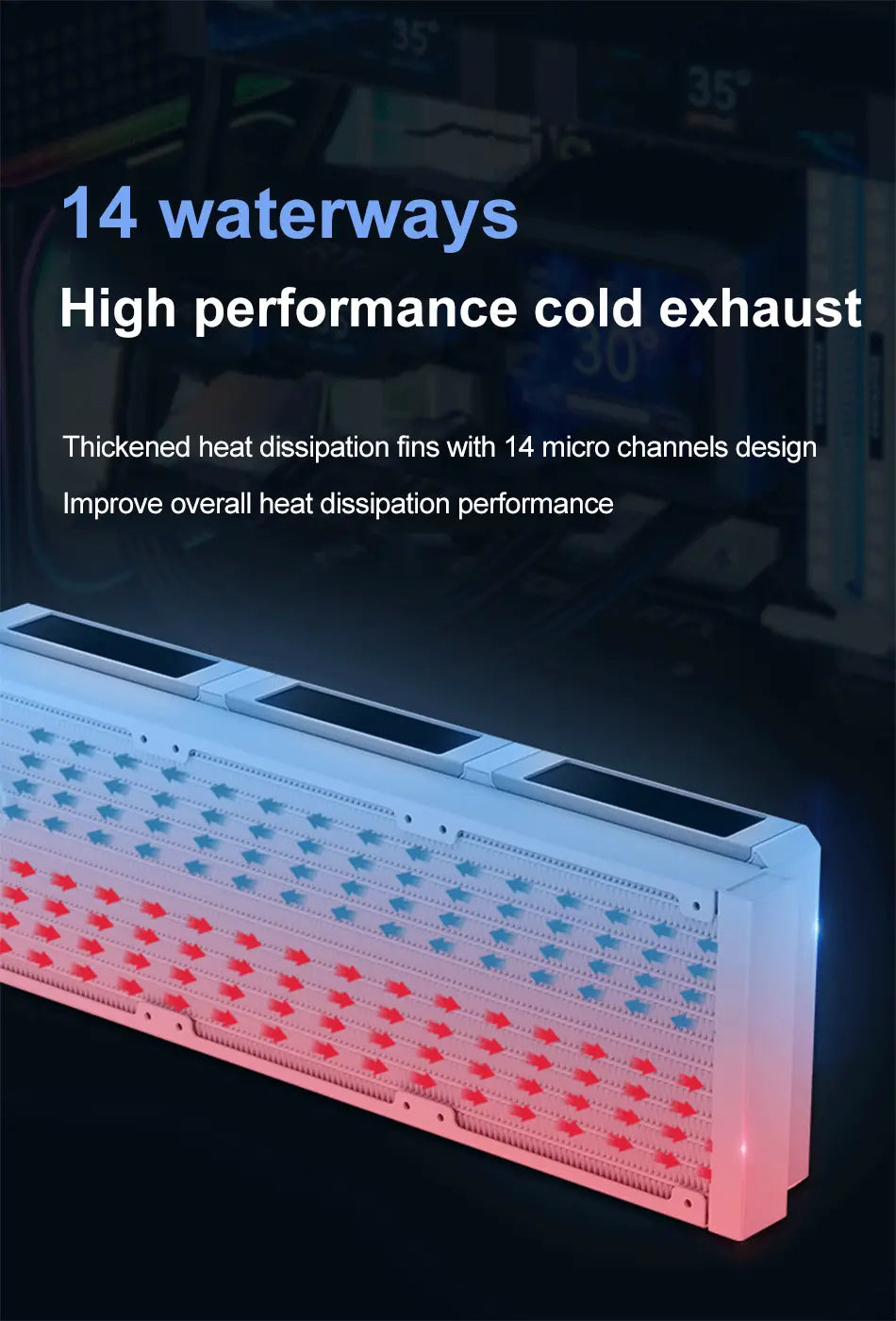 Watercooler TF3-360SC LCD (360mm)