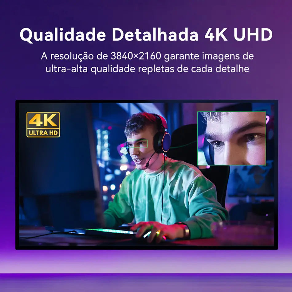Cámara web S800 UHD
