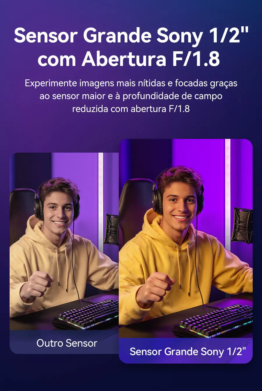 Cámara web S800 UHD