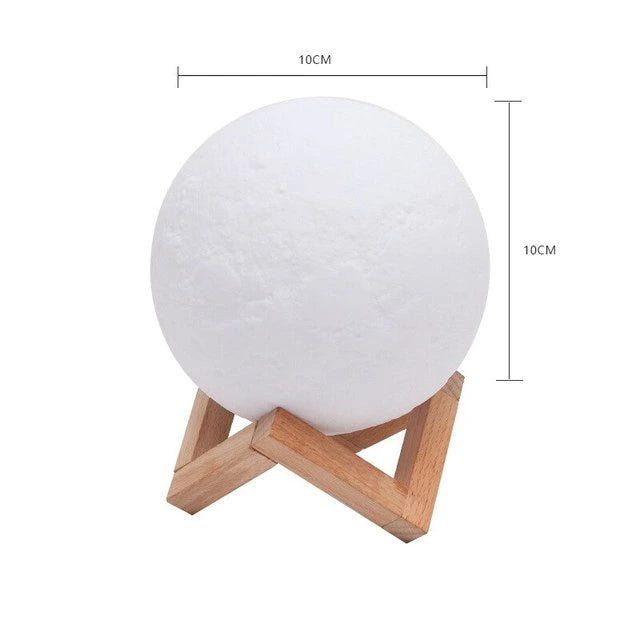 Lâmpada Lunar de Toque
