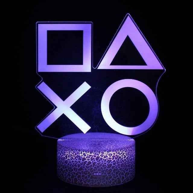 Luminária Holograma Gamer