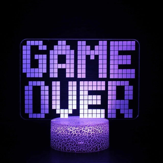 Luminária Holograma Gamer