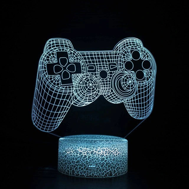 Luminária Holograma Gamer
