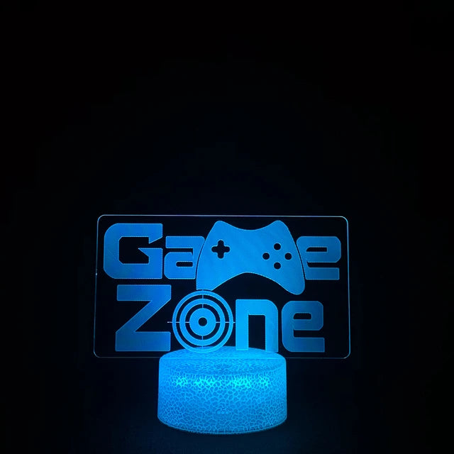 Luminária Holograma Gamer
