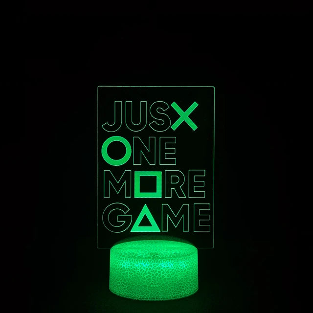 Luminária Holograma Gamer