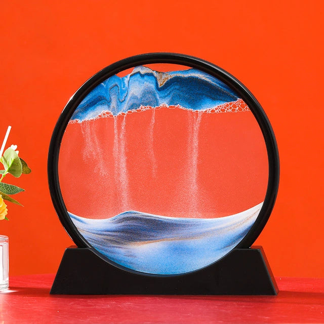 Pintura animada de arena 3D - Mar profundo