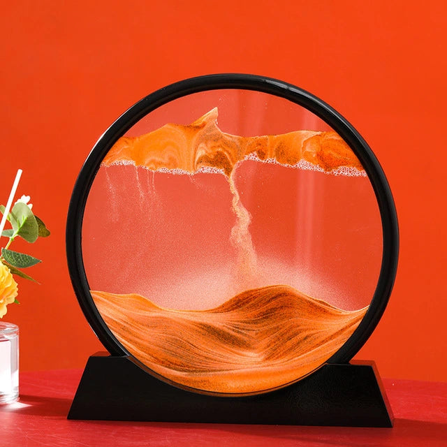 Pintura animada de arena 3D - Mar profundo