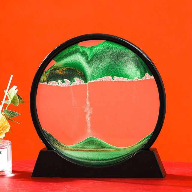 Pintura animada de arena 3D - Mar profundo