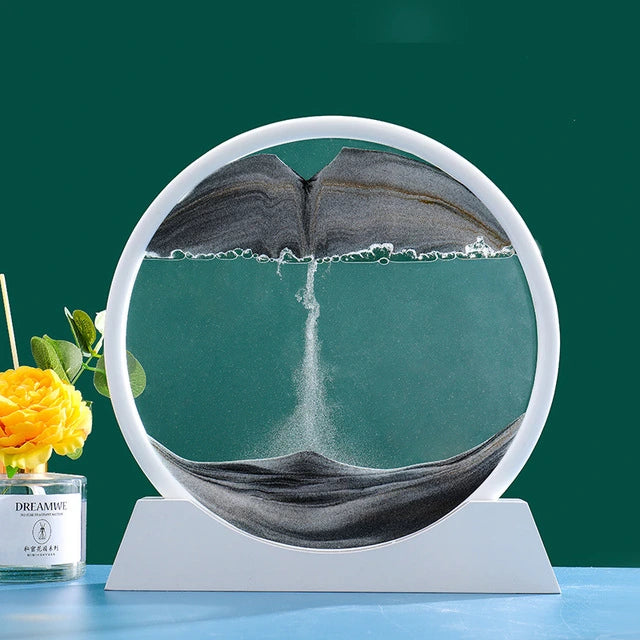 Pintura animada de arena 3D - Mar profundo