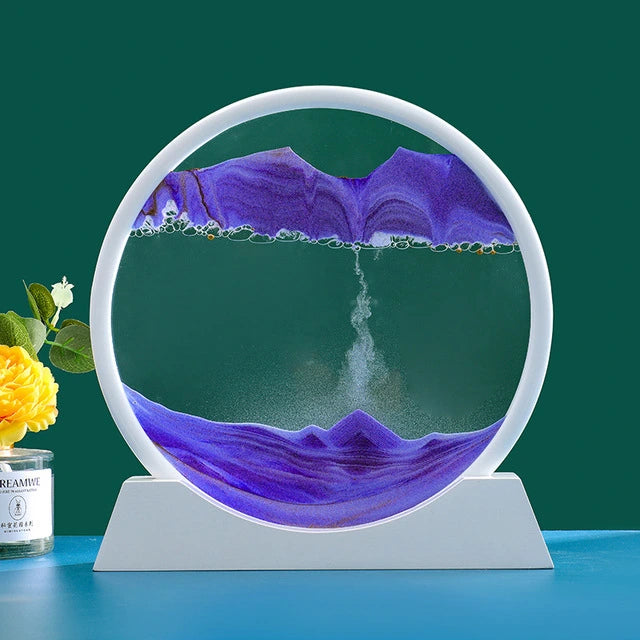 Pintura animada de arena 3D - Mar profundo