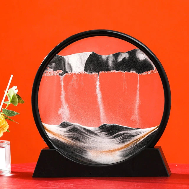 Pintura animada de arena 3D - Mar profundo