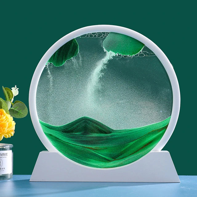 Pintura animada de arena 3D - Mar profundo