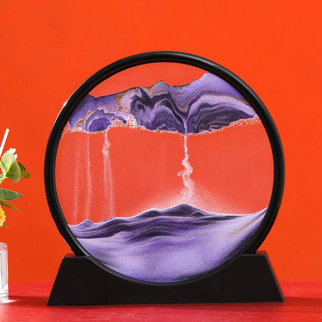 Pintura animada de arena 3D - Mar profundo