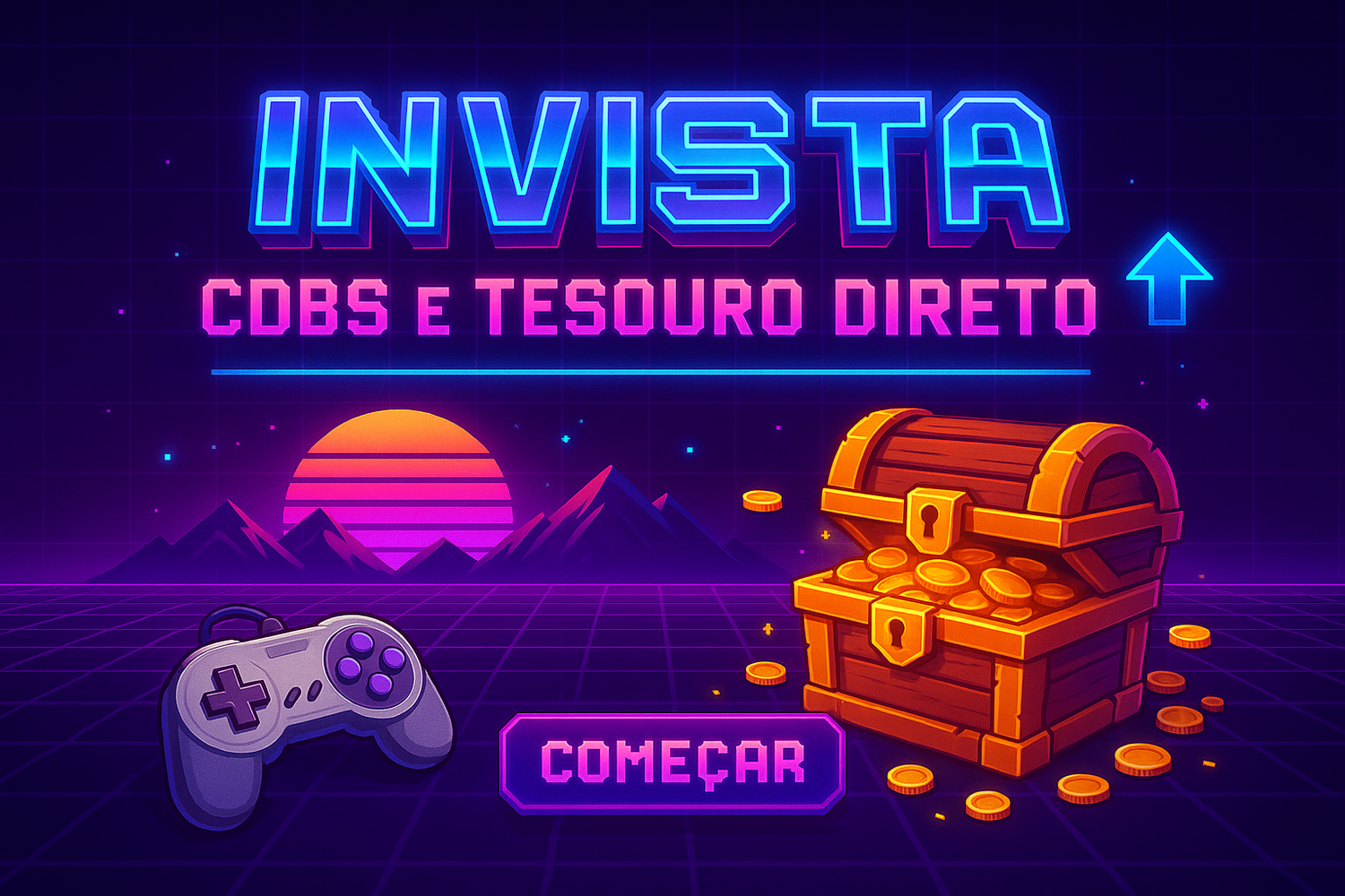 Level Up Suas Finanças: Como CDB e Tesouro Direto Podem Turbinar Seus Hobbies e Seu Futuro!