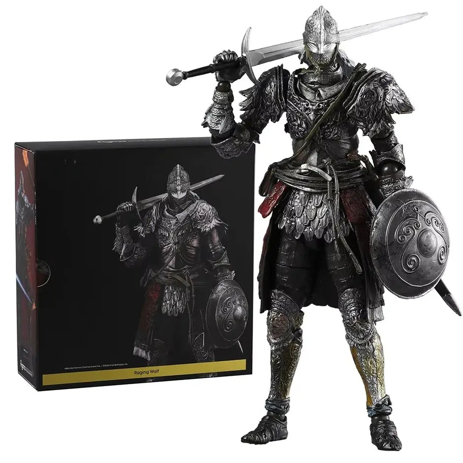 Action-Figure Articulável Raging Wolf - Dark Souls (16cm)
