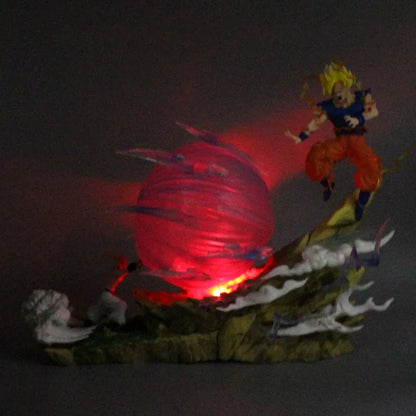 Figura de acción Dragon Ball Z Majin Buu Vs Son Goku