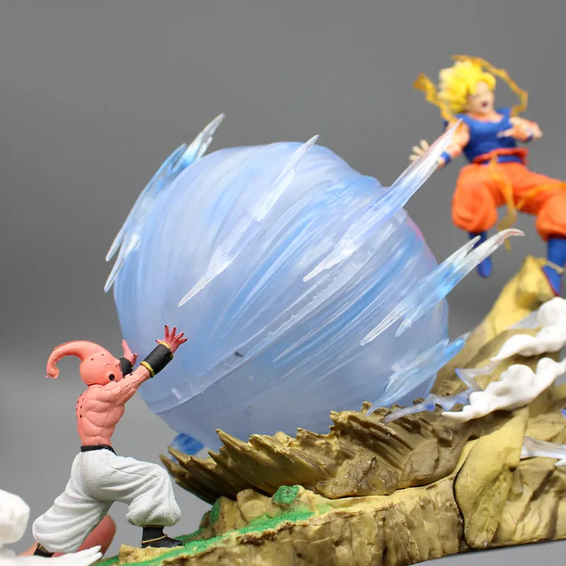 Figura de acción Dragon Ball Z Majin Buu Vs Son Goku