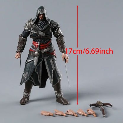 Figura articulada de Ezio Auditore - Revelaciones (17 cm)