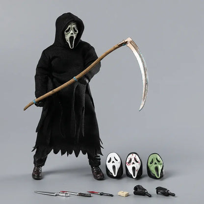 Action-Figure Ghost Face Articulável (18cm)