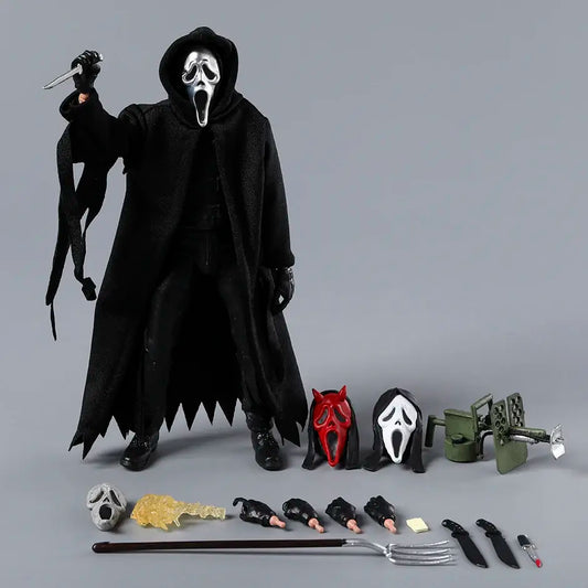 Action-Figure Ghost Face Articulável (18cm)