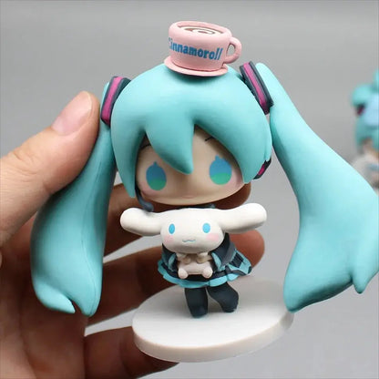 Action-Figure Hatsune Miku & Cinnamoroll (9cm)