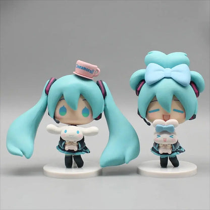 Action-Figure Hatsune Miku & Cinnamoroll (9cm)