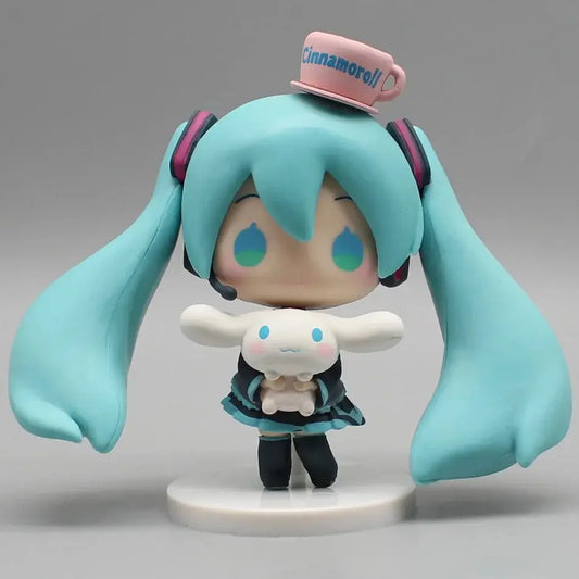 Action-Figure Hatsune Miku & Cinnamoroll (9cm)