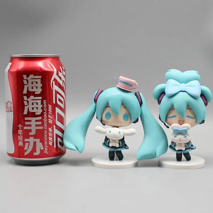 Action-Figure Hatsune Miku & Cinnamoroll (9cm)