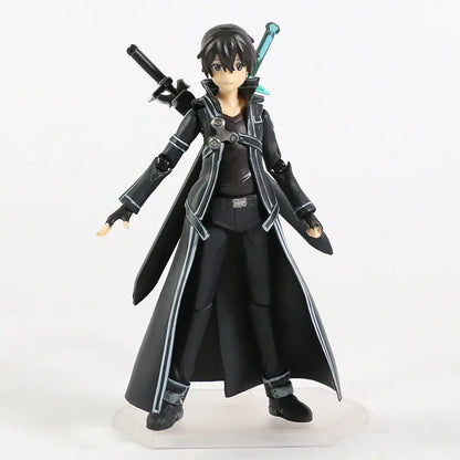 Posible figura de acción de Kirito, Asuna y Sinon - Sword Art Online (13-14 cm)