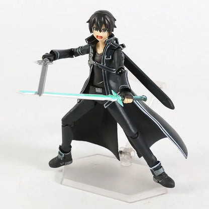 Posible figura de acción de Kirito, Asuna y Sinon - Sword Art Online (13-14 cm)