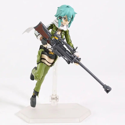 Posible figura de acción de Kirito, Asuna y Sinon - Sword Art Online (13-14 cm)