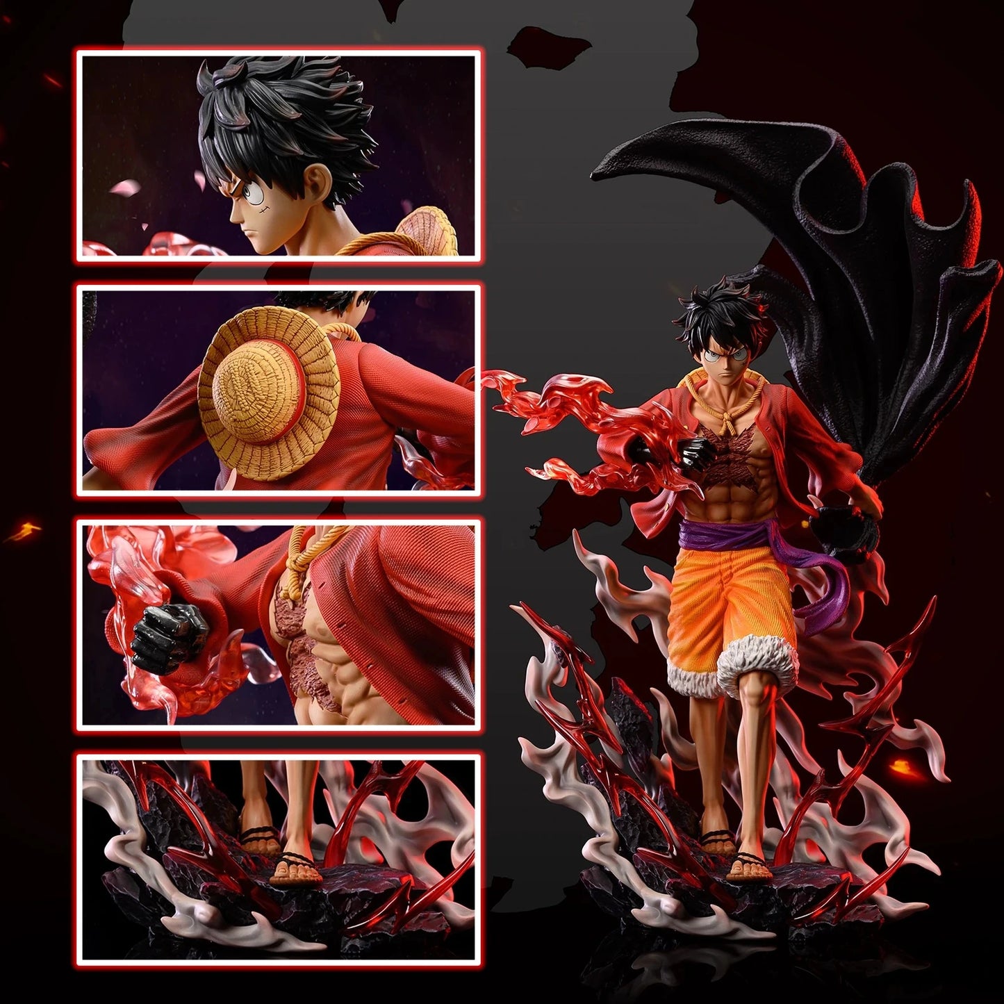 Figura de acción Luffy Badass