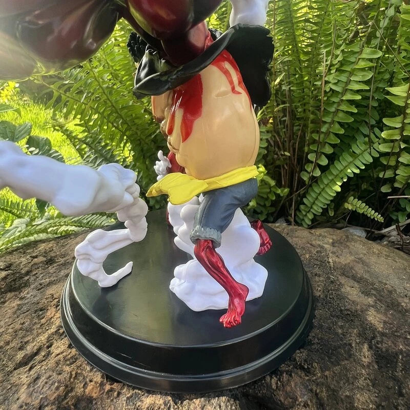Action Figure One Piece Luffy Gear Fourth Bounceman TaskRevolution