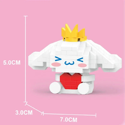 Bloques de construcción Sanrio con figuras de acción