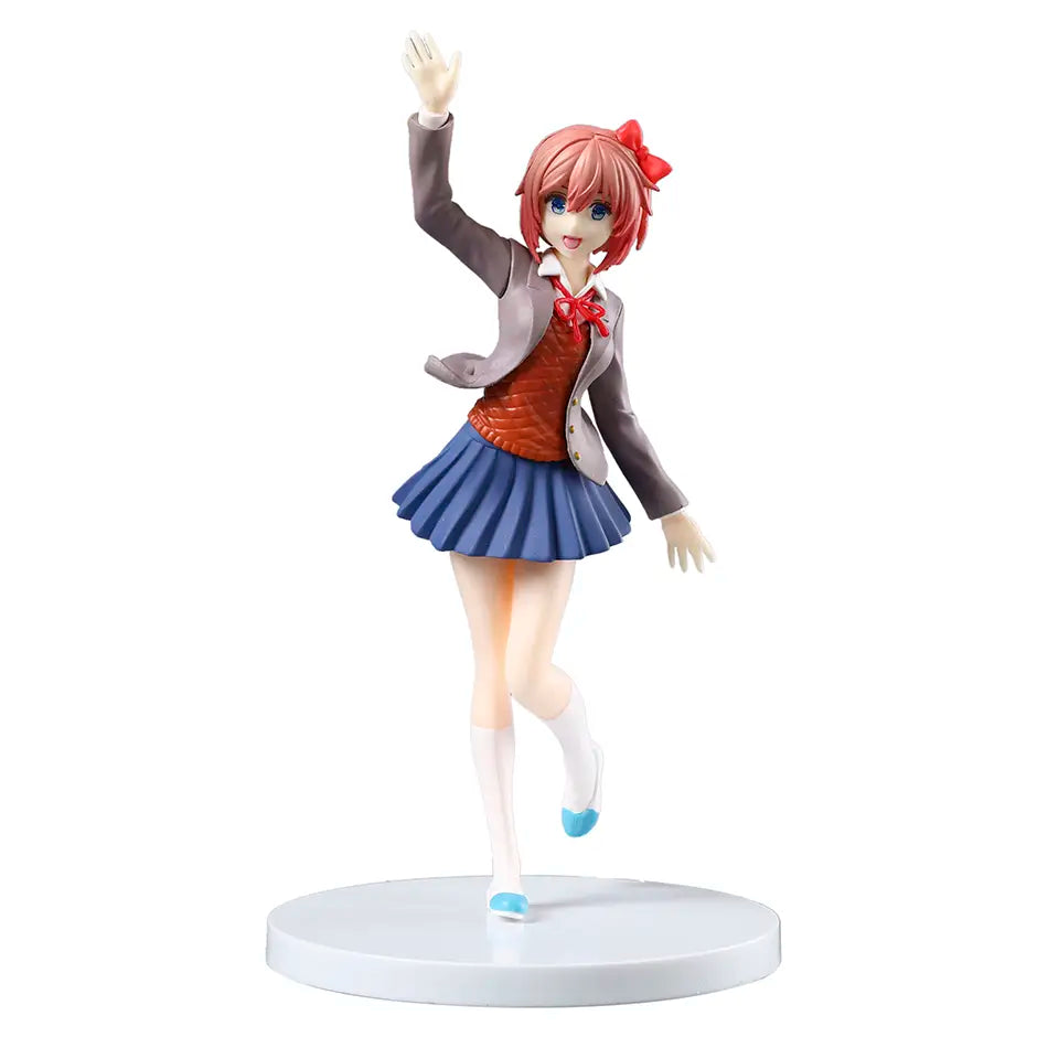 Action-Figure Sayori &amp; Monika - Doki Doki Literature Club! (17-18cm)